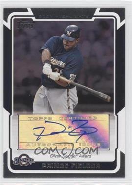 2008 Topps - Highlights Autographs #HA-PF.2 - Prince Fielder (Silver Slugger Award)