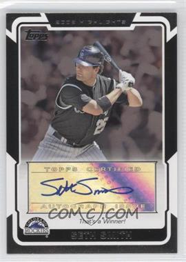 2008 Topps - Highlights Autographs #HA-SS.1 - Seth Smith (Pants Showing)