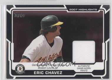 2008 Topps - Highlights Relics #HR-EC - Eric Chavez