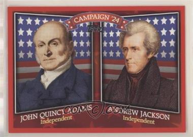 2008 Topps - Historical Campaign Match-Ups #HCM-1824 - John Quincy Adams, Andrew Jackson