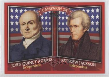 2008 Topps - Historical Campaign Match-Ups #HCM-1824 - John Quincy Adams, Andrew Jackson