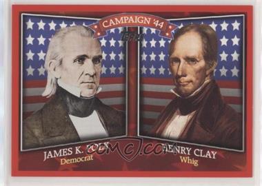 2008 Topps - Historical Campaign Match-Ups #HCM-1844 - James K Polk, Henry Clay