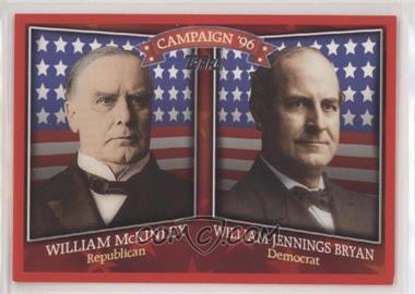 2008 Topps - Historical Campaign Match-Ups #HCM-1896 - William McKinley, William Jennings Bryan [EX to NM]