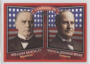 2008 Topps - Historical Campaign Match-Ups #HCM-1900 - William McKinley, William Jennings Bryan
