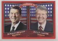 Ronald Reagan, Jimmy Carter [EX to NM]