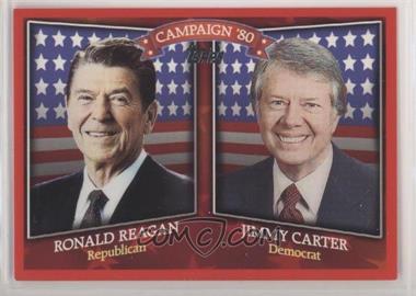 2008 Topps - Historical Campaign Match-Ups #HCM-1980 - Ronald Reagan, Jimmy Carter [EX to NM]