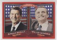 Ronald Reagan, Walter Mondale [EX to NM]