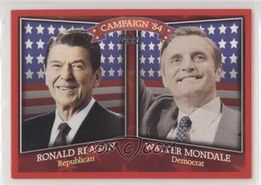 2008 Topps - Historical Campaign Match-Ups #HCM-1984 - Ronald Reagan, Walter Mondale [EX to NM]