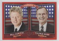 Bill Clinton, George Bush