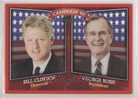Bill Clinton, George Bush