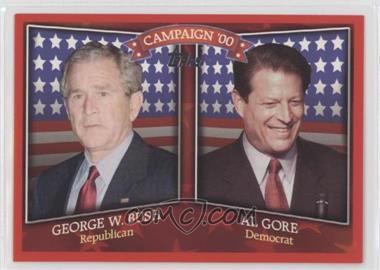 2008 Topps - Historical Campaign Match-Ups #HCM-2000 - George W. Bush, Al Gore