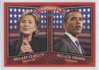 Hillary Clinton, Barack Obama [EX to NM]