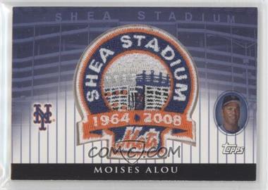 2008 Topps - New York Stadiums Commemorative Manufactured Patches #CPR-MA - Moises Alou /100