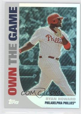 2008 Topps - Own the Game #OTG14 - Ryan Howard