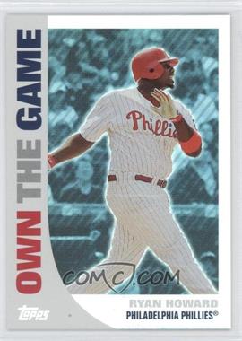 2008 Topps - Own the Game #OTG14 - Ryan Howard