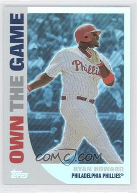 2008 Topps - Own the Game #OTG14 - Ryan Howard