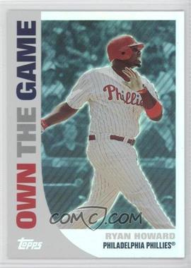 2008 Topps - Own the Game #OTG14 - Ryan Howard