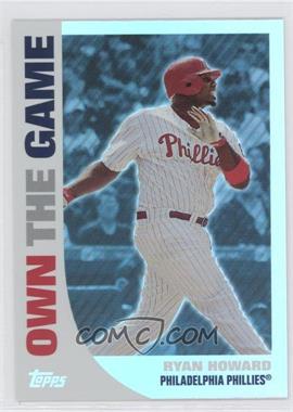 2008 Topps - Own the Game #OTG14 - Ryan Howard