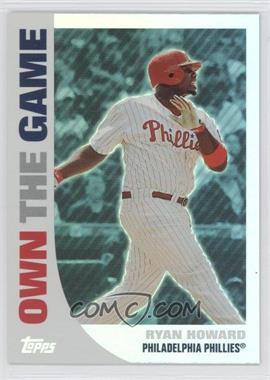 2008 Topps - Own the Game #OTG14 - Ryan Howard