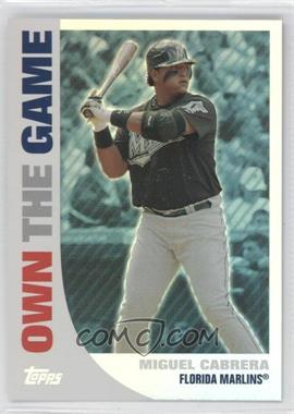 2008 Topps - Own the Game #OTG18 - Miguel Cabrera