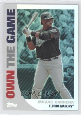 2008 Topps - Own the Game #OTG18 - Miguel Cabrera