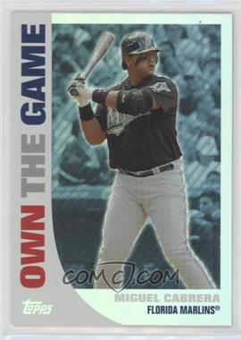 2008 Topps - Own the Game #OTG18 - Miguel Cabrera