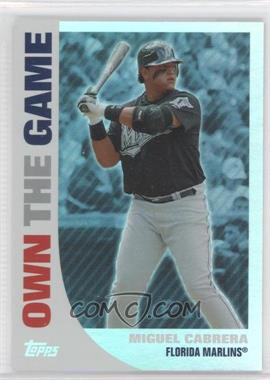 2008 Topps - Own the Game #OTG18 - Miguel Cabrera