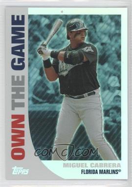 2008 Topps - Own the Game #OTG18 - Miguel Cabrera