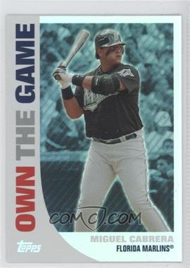 2008 Topps - Own the Game #OTG18 - Miguel Cabrera