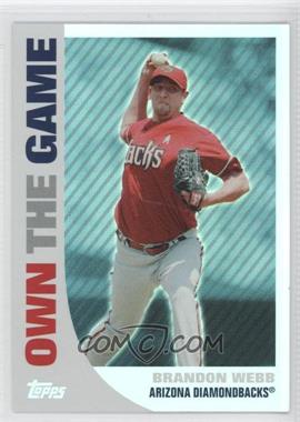 2008 Topps - Own the Game #OTG23 - Brandon Webb