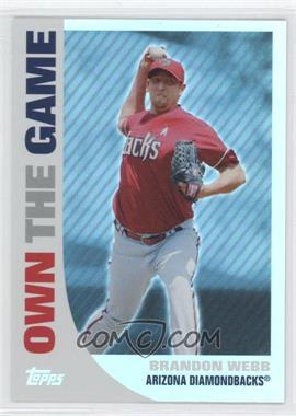 2008 Topps - Own the Game #OTG23 - Brandon Webb