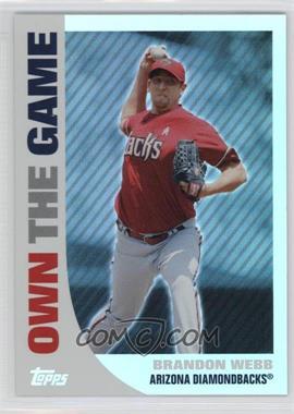 2008 Topps - Own the Game #OTG23 - Brandon Webb