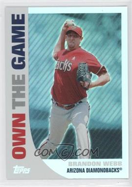 2008 Topps - Own the Game #OTG23 - Brandon Webb