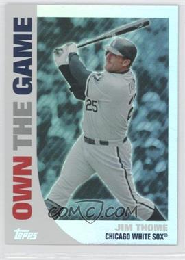 2008 Topps - Own the Game #OTG8 - Jim Thome