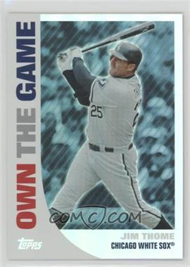 2008 Topps - Own the Game #OTG8 - Jim Thome