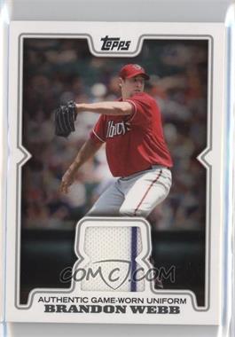 2008 Topps - Retail Relics #TR-BW - Brandon Webb