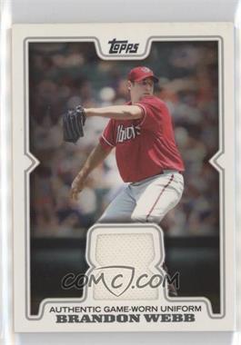 2008 Topps - Retail Relics #TR-BW - Brandon Webb [Noted]