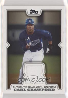 2008 Topps - Retail Relics #TR-CDC - Carl Crawford [EX to NM]