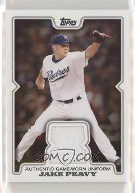 2008 Topps - Retail Relics #TR-JP - Jake Peavy