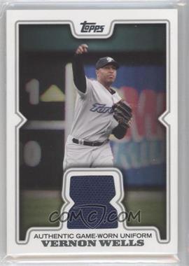 2008 Topps - Retail Relics #TR-VW - Vernon Wells