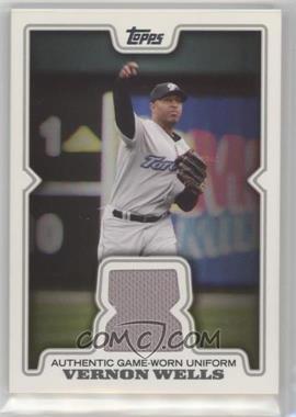 2008 Topps - Retail Relics #TR-VW - Vernon Wells