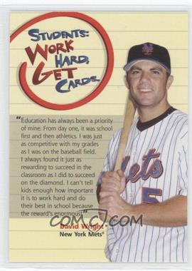 2008 Topps - Topps of the Class Promo #_DAWR - David Wright