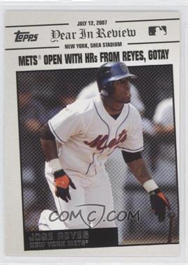 2008 Topps - Year in Review #YR102 - Jose Reyes