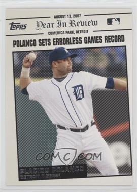 2008 Topps - Year in Review #YR133 - Placido Polanco