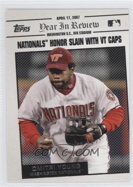 2008 Topps - Year in Review #YR17 - Dmitri Young