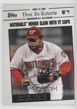 2008 Topps - Year in Review #YR17 - Dmitri Young