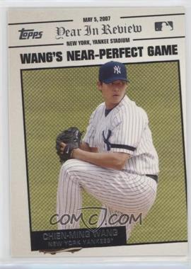2008 Topps - Year in Review #YR35 - Chien-Ming Wang