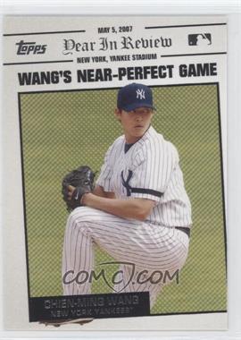 2008 Topps - Year in Review #YR35 - Chien-Ming Wang