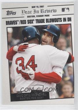 2008 Topps - Year in Review #YR49 - David Ortiz, Mike Lowell