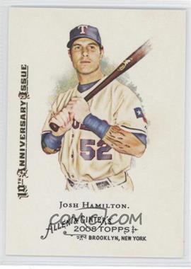 2008 Topps Allen & Ginter's - [Base] - 2015 Buyback 10th Anniversary Issue #211 - Josh Hamilton